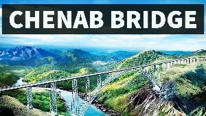 World Highest Rail Bridge Interesting Facts about Chenab Railway Bridge in Jammu and Kashmir