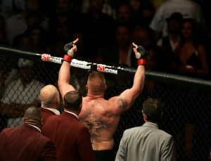 UFC god Brock Lesnar, more beast than man
