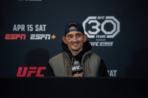 Max Holloway proposes violently ‘fun’ UFC 300 title fight for the fans
