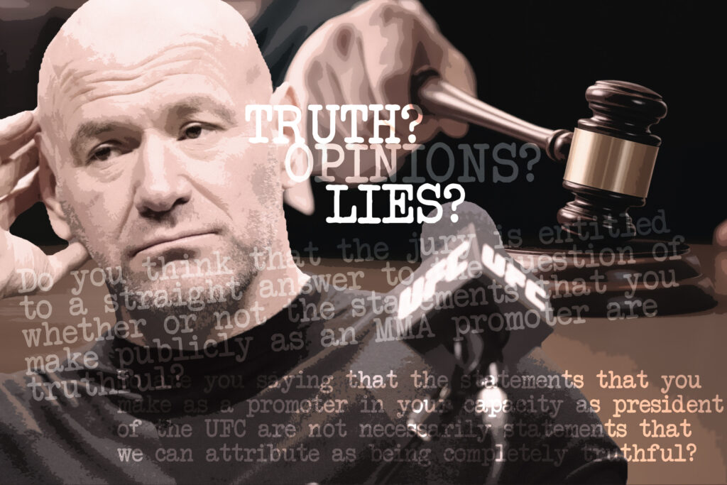 Does Dana White tell the truth? This is how the UFC CEO answered under oath