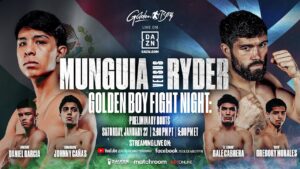 Jaime Munguia vs. John Ryder: Live streams, fight card, start time