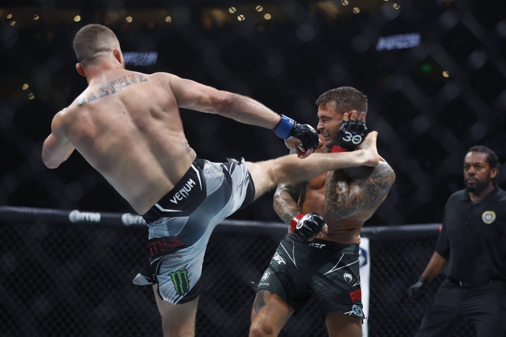 This is how Justin Gaethje knocked out Dustin Poirier at UFC 291