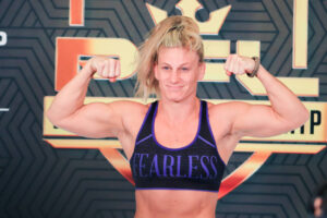 UFC’s newest 135 pound contender Kayla Harrison used to be opposed to weight cutting