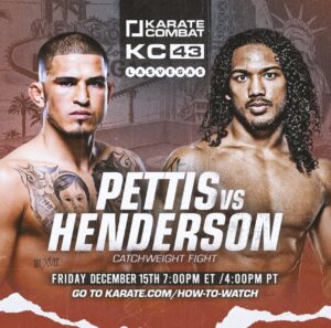Karate Combat 43: Anthony Pettis vs. Benson Henderson 3: Live streams, start time and fight card updates