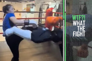 WTF: Man decides to be That Guy, gets crushed by woman during sparring