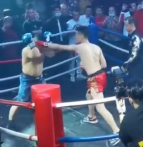WTF – Kung Fu master gets posterized in the ring